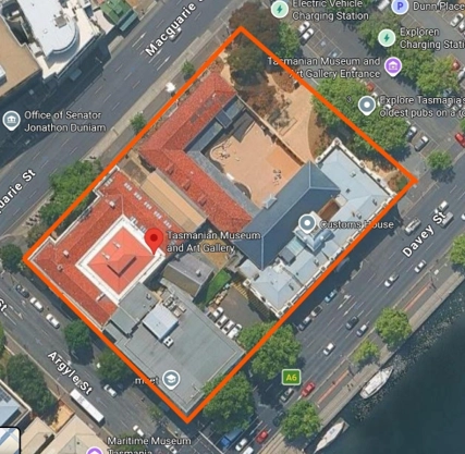 map of the tmag building