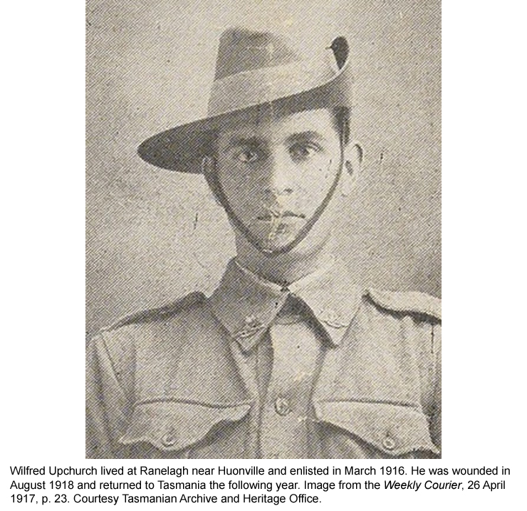 Wilfred Upchurch photo, who enlisted in March 1916