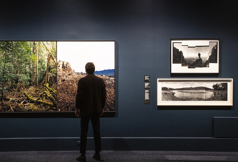 David infront of landscape photography